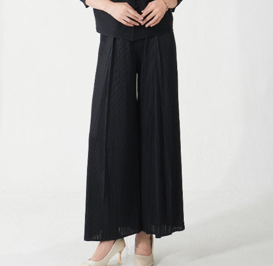 Two-piece Stylish And Slim-fit Top And Pants Set