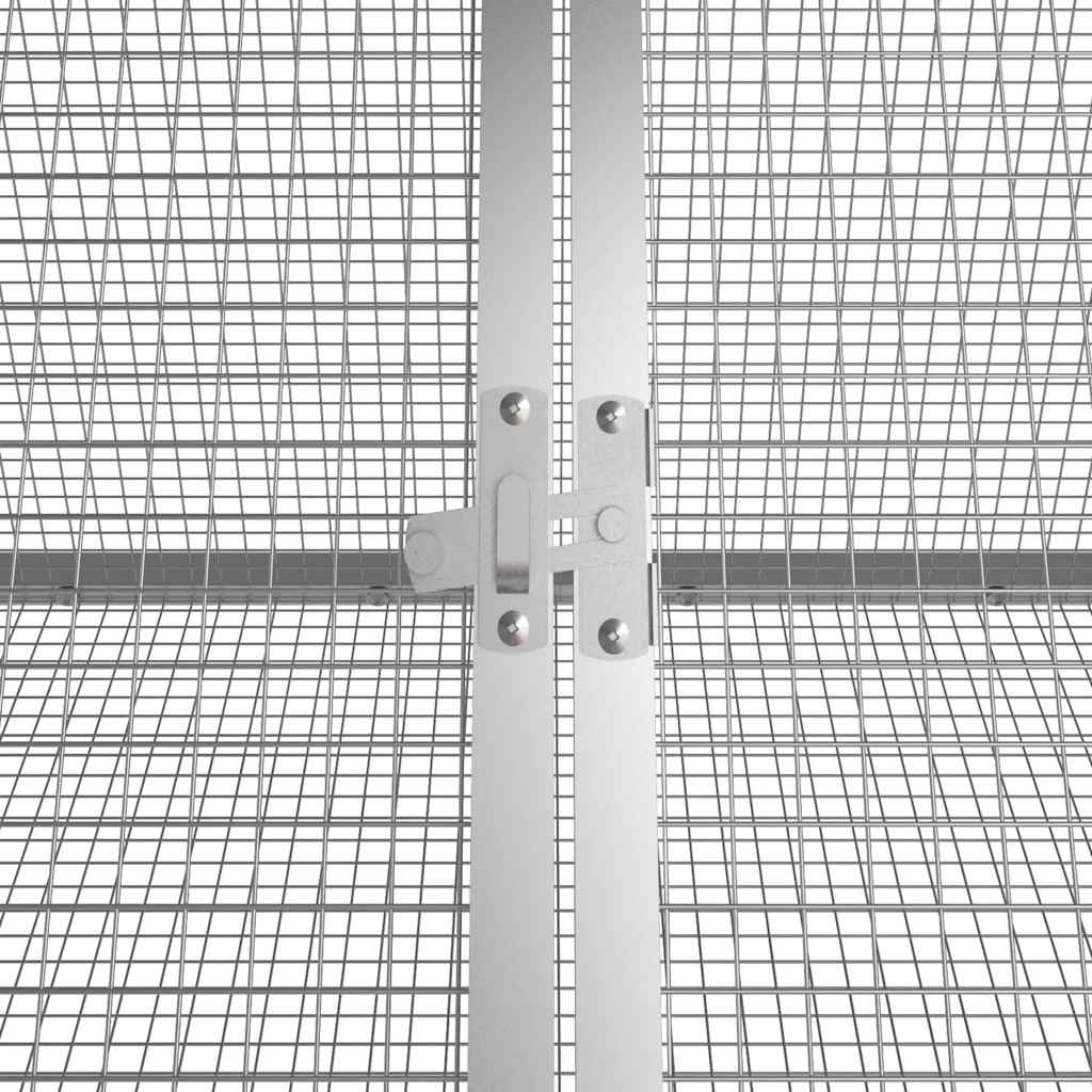 Rabbit Cage Anthracite 201.5x80, Galvanized