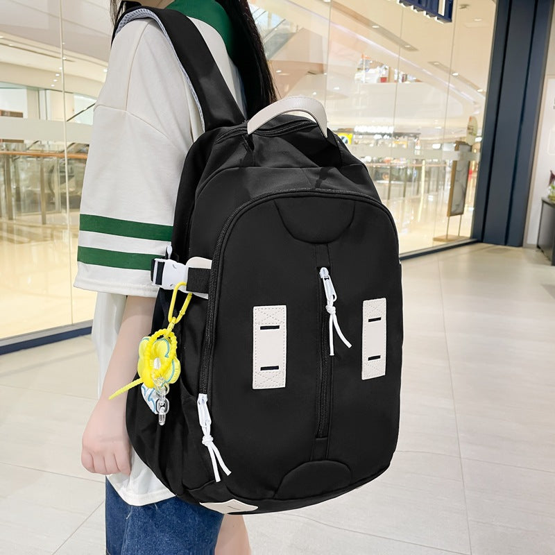 Women's Fashion Simple Large Capacity Backpack