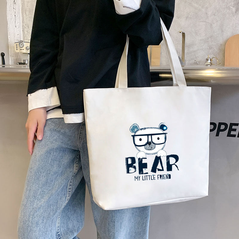 Women's Large Capacity Hand Carrying Canvas Bag