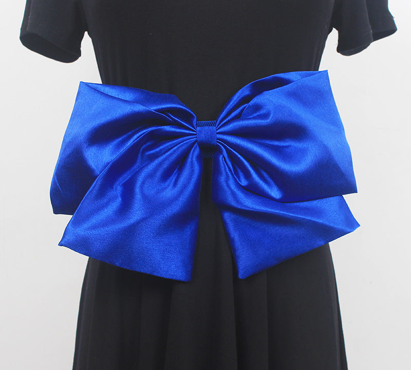 Fashionable Large Cotton Bow Belt