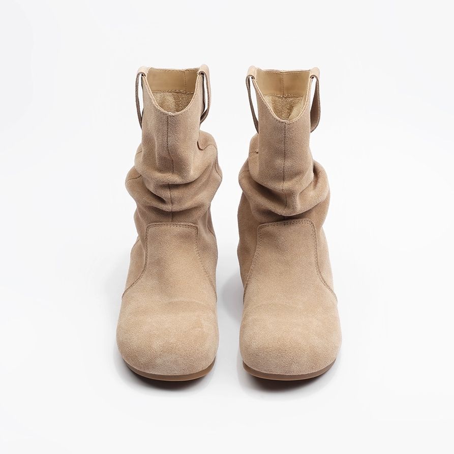 Western Denim Martin Boots For Women