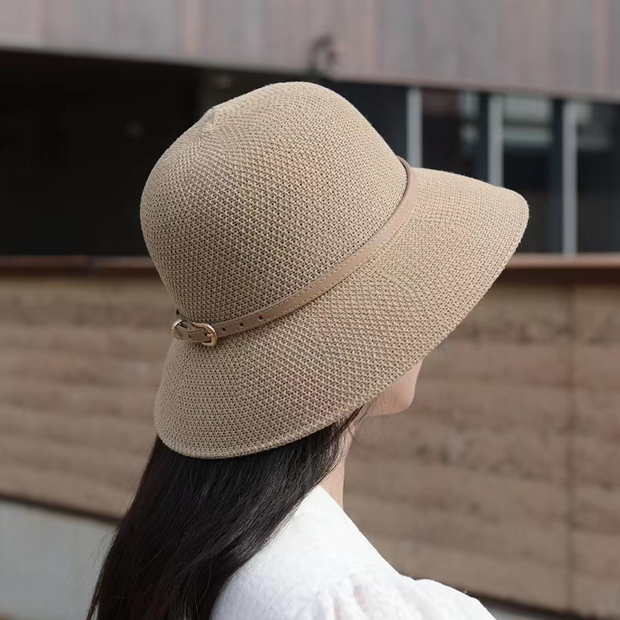 Women's Sunshade Sunscreen Thin Fashion Outdoor Straw Hat