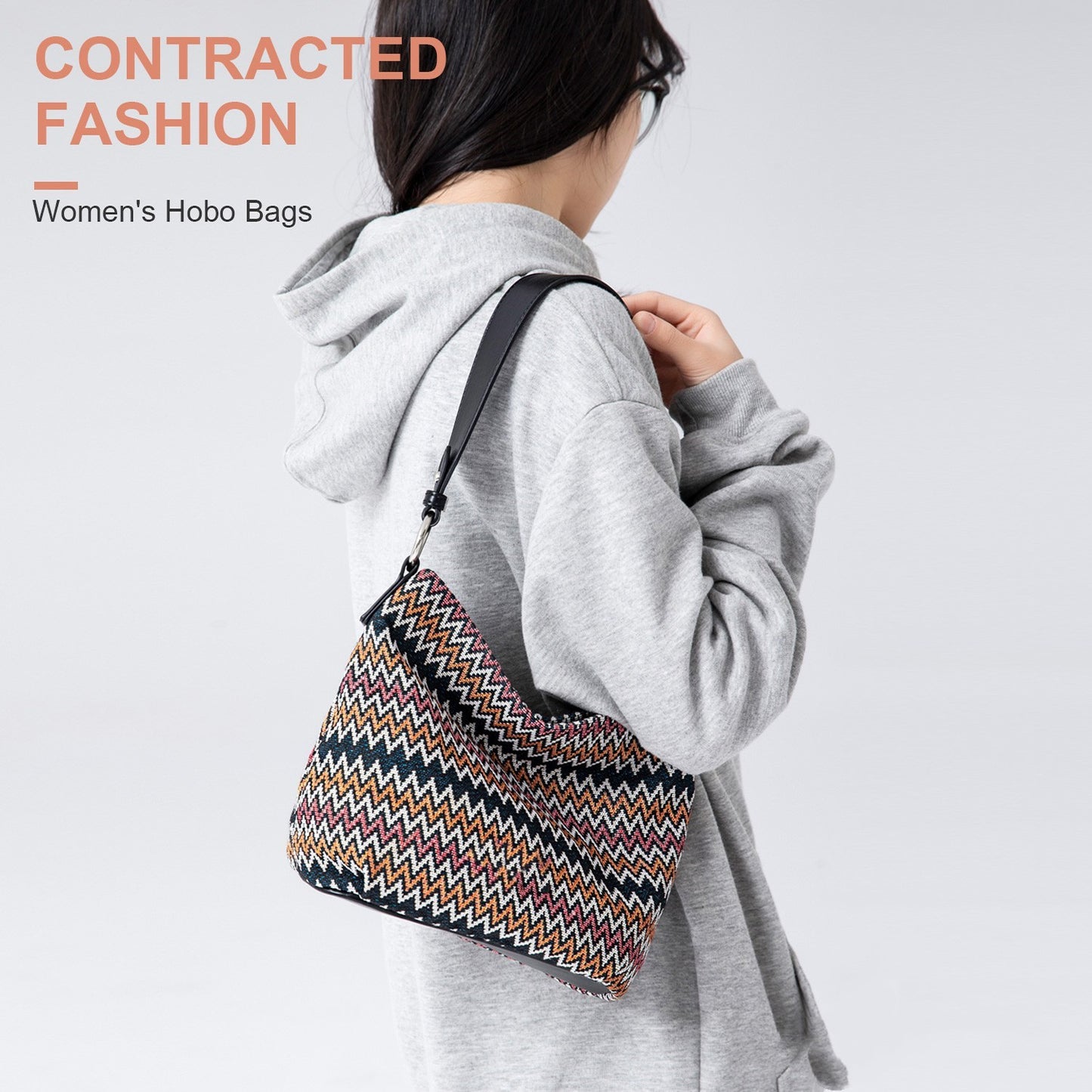 New Women's Vintage Plaid Shoulder Bag Fashion Crossbody Bag