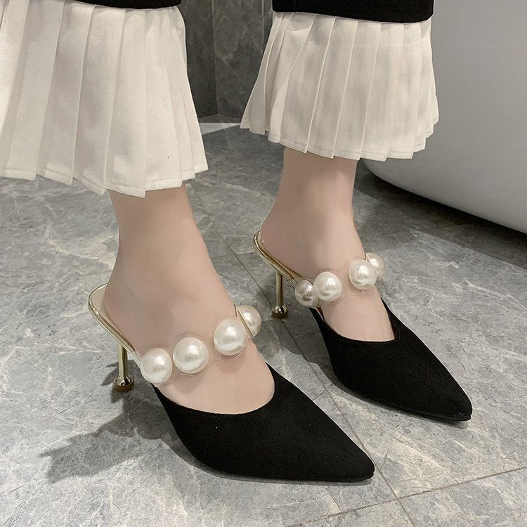 Pearl Stickers Fashionable All-match Shoes