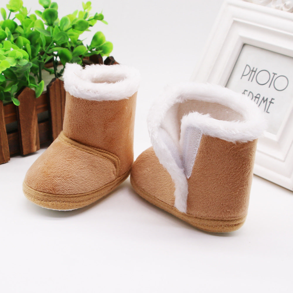 New Children's Thick Cotton Shoes Non-slip