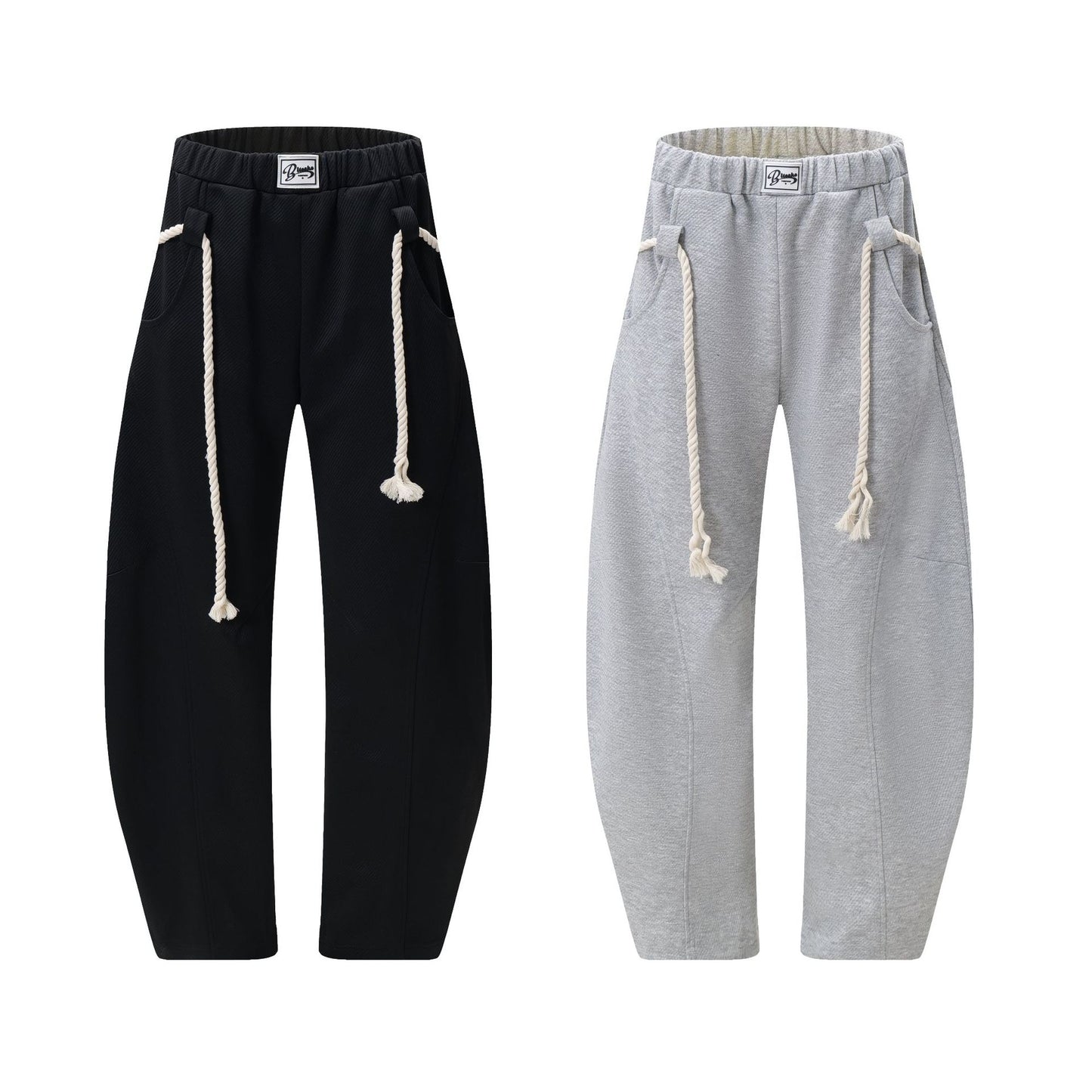 New Real Shot American Street Fashion High Street Loose Casual Trousers
