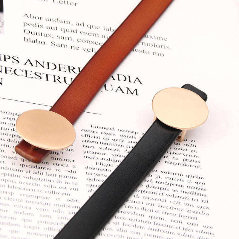 The New Women's Thin Belt Korean Version All-match