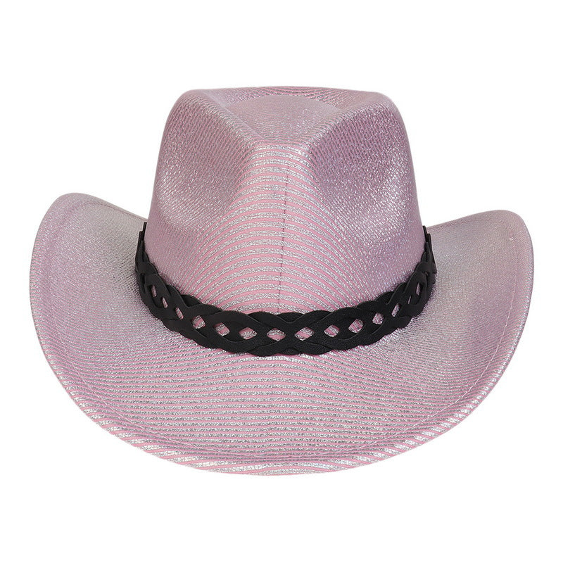 Perlemors Cowboyhat Bold Fest Topper Performance Rekvisitter Kasket