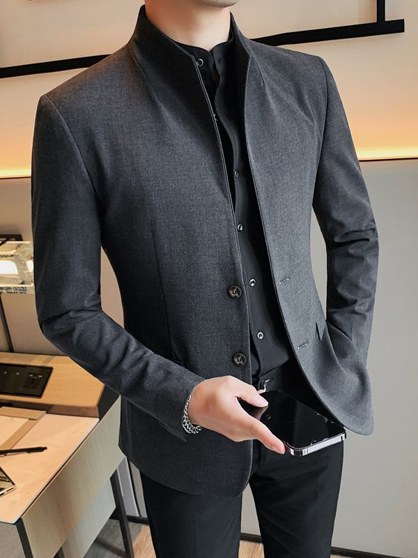 Slim Fit Ruoshuai Casual Autumn Men's Small Suit Jacket
