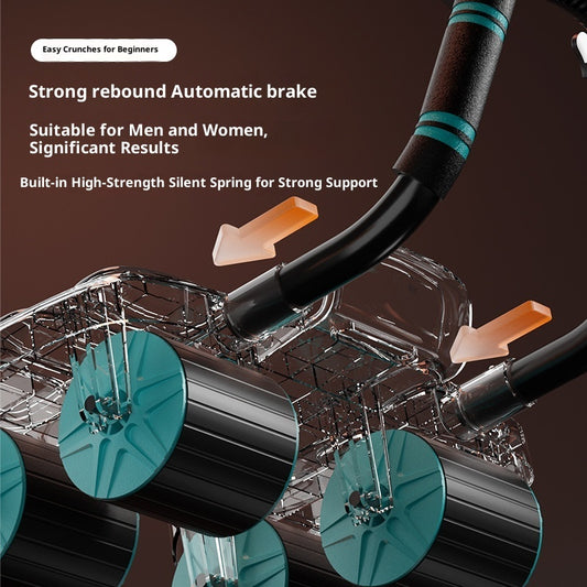 Mavehjul Automatisk Rebound Hjemmesportsudstyr