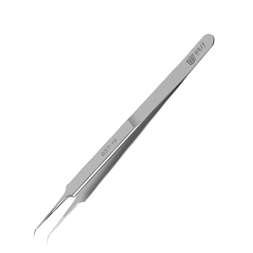 Flying Line Tweezers Stainless Steel 0.1mm Fine Tip Tweezers Lengthened And Hardened For Microscopy