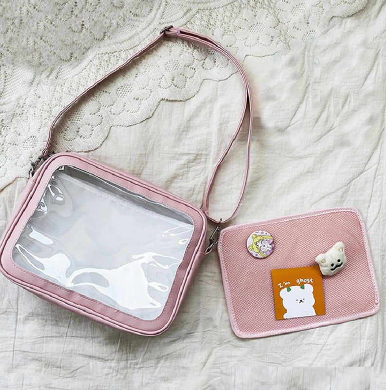 New Transparent One-shoulder Messenger Bag