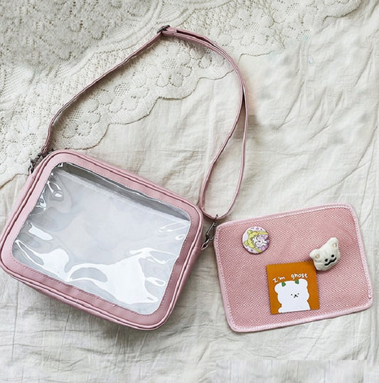 New Transparent One-shoulder Messenger Bag