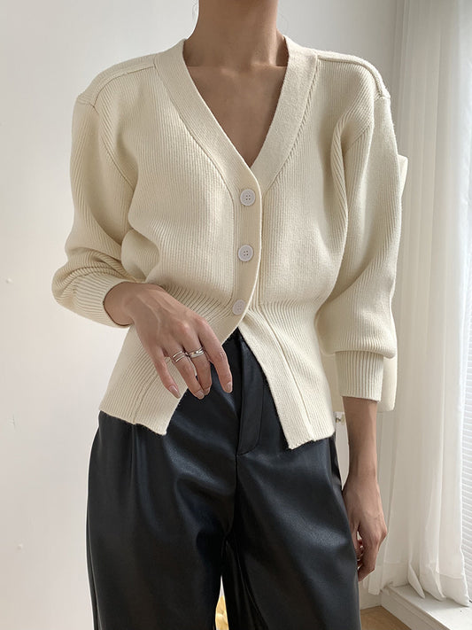 V-neck Sweater Coat Women's Loose Cardigan