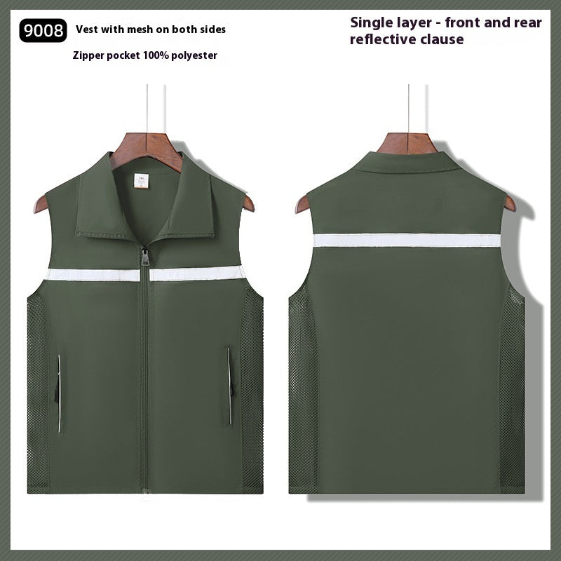 High-end Vest Outdoor Reflective Vest Overalls