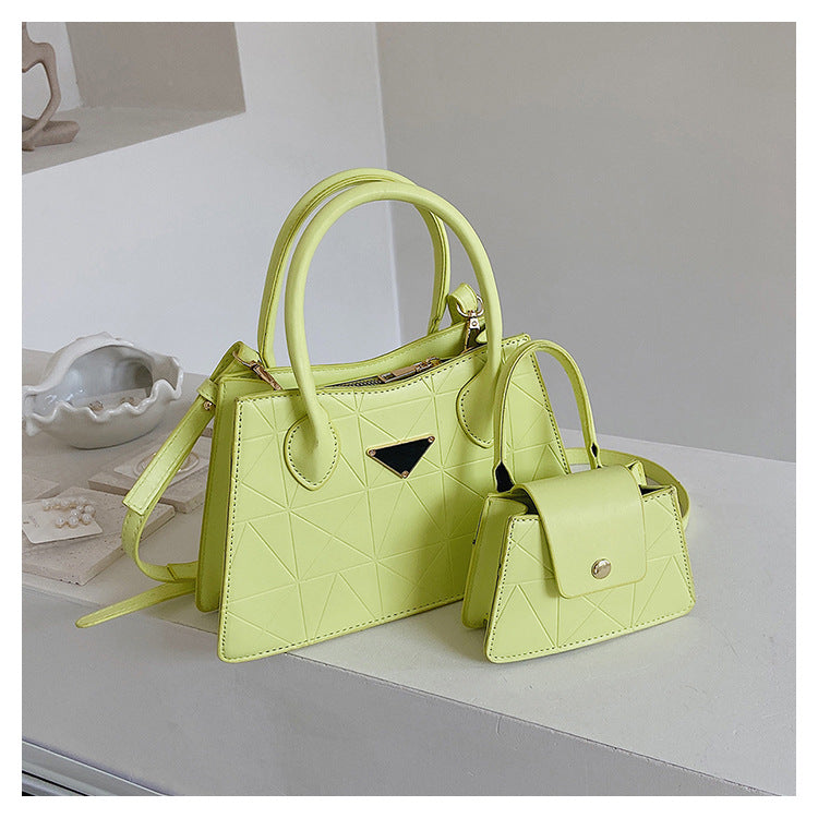 Hand Two Piece Women's One Shoulder Messenger Bag