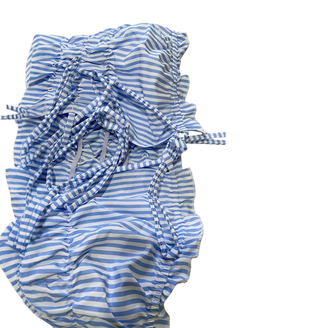 Womens Stylish And Elegant Striped Pantsuit