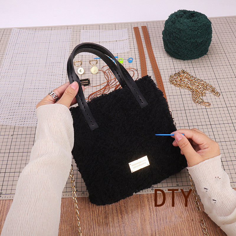 Made Of The Same Type Of Woolen Yarn And Hand