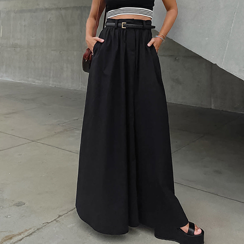 Women's Loose Temperament Fashionable All-match Skirt