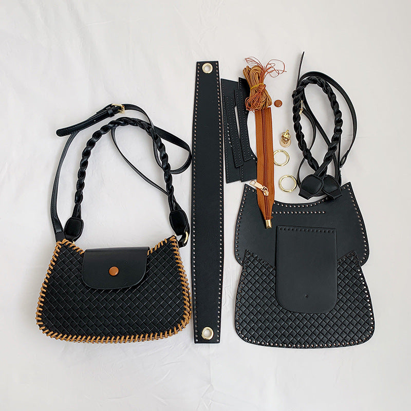 Diy Hand Bag Self Made Woven Material