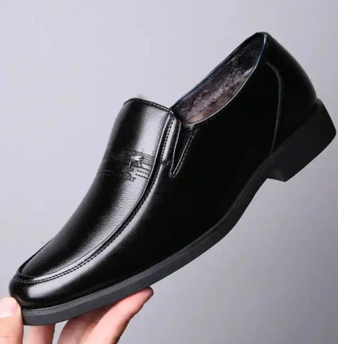 Men's Business Soft Surface Wear-Resistant Casual Leather Shoes