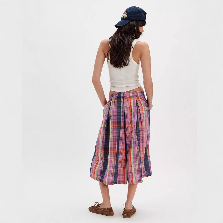 Comfortable, Casual Multicolor Striped Womens Lounge Pants