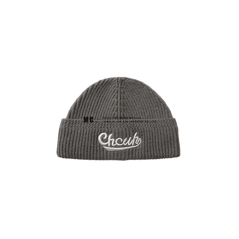 Women's Embroidered Letters Knitted Hat