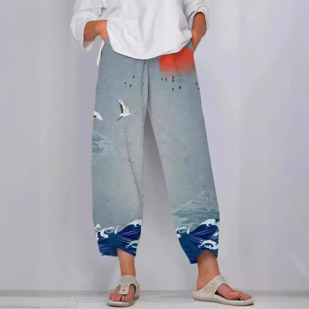 3D Printing Women's Casual Pants