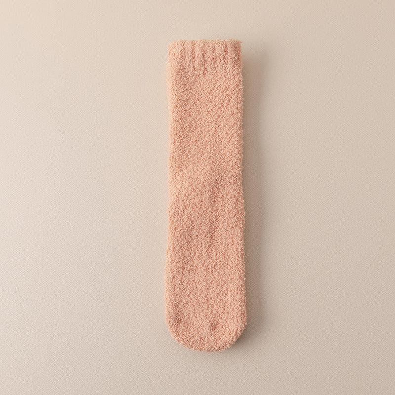 Coral Fleece Socks Women's Thickened