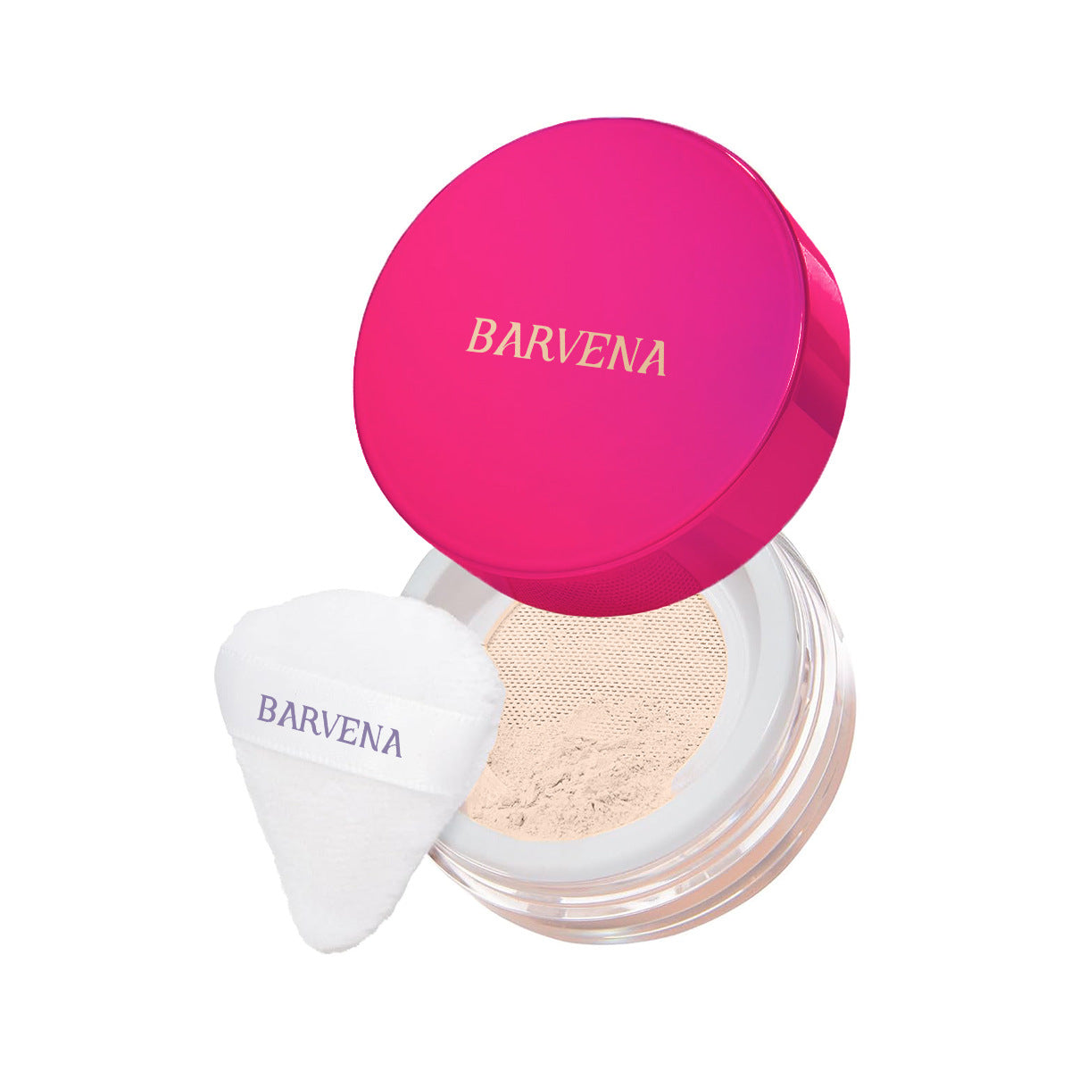 BARVENA Feather-Light Soft-Focus Setting PowderLong-Lasting Powder In A Compact Form