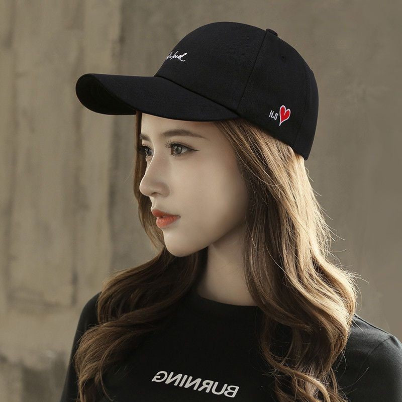 Sun Hat Women's Fashion Sun Protection Sunshade Soft Top Embroidery