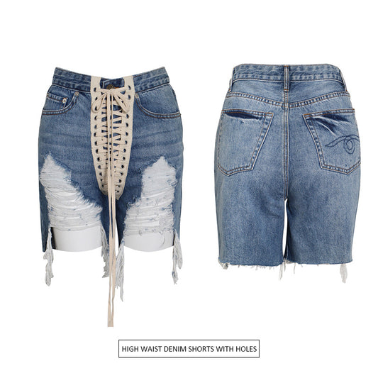 Women's Fashion Design Slim Temperament Shorts