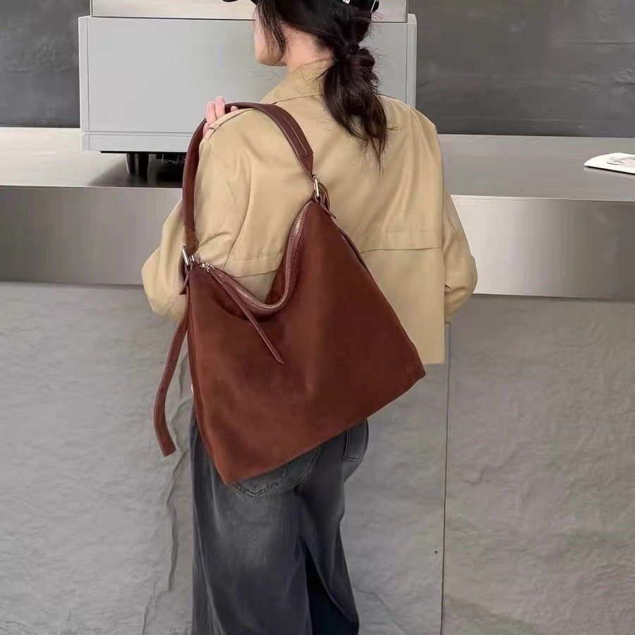 Womens Stylish High-Capacity Commuter Shoulder Bag