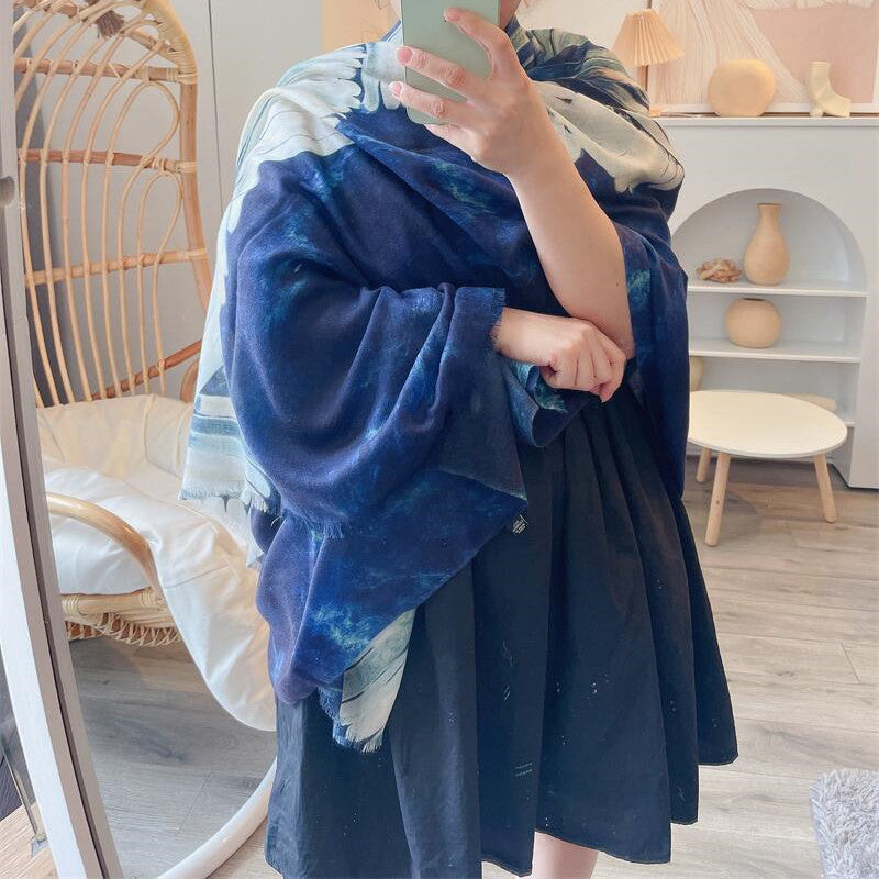 Dame Casual Cashmere Print Tørklæde
