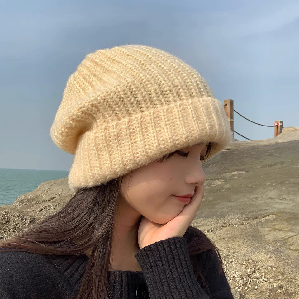 Women's Fashion Versatile Ear Protection Loose Hat