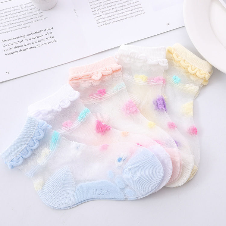 Summer Thin Breathable Ankle Transparent Stockings