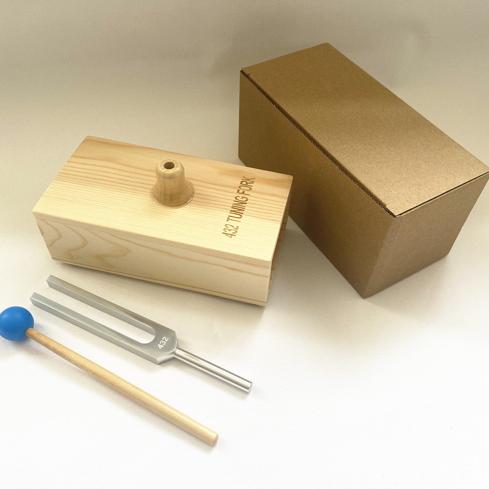 528 432 Tuning Fork With Speaker 432HZ Aluminum Alloy