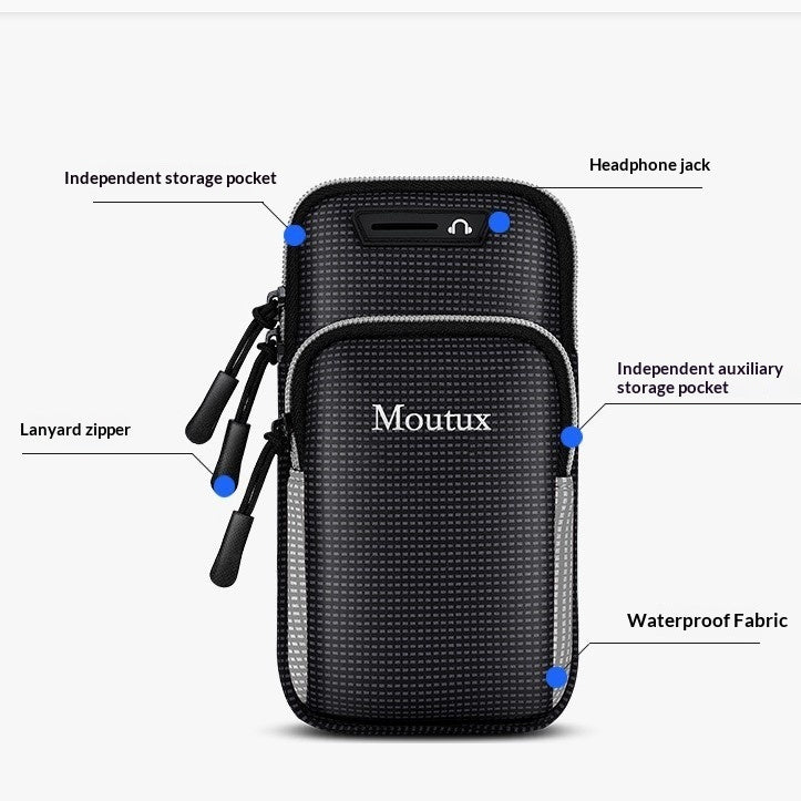 Unisex Invisible Anti-Theft Waterproof Lightweight Arm Bag