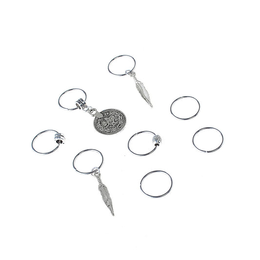 Leaf Coin DIY Pendant Hair Accessories Hairpin