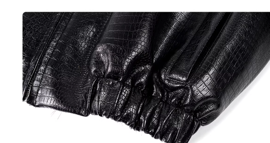 Mens Faux Fur Hooded Padded Jacket For Winter