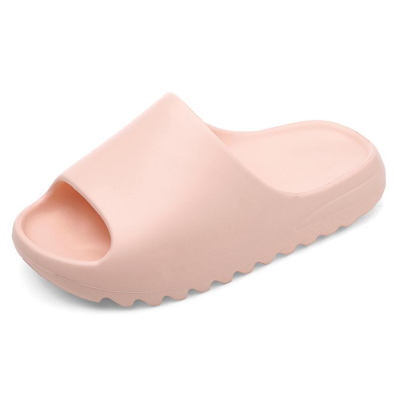 Children Stepping On Shit Slippers Wearing Thick Soles