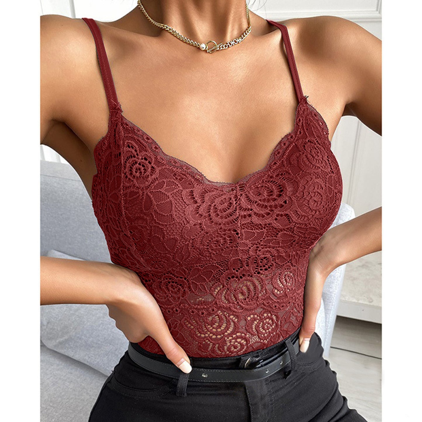 Blonde Plus Size Slynge Overtøjsvest