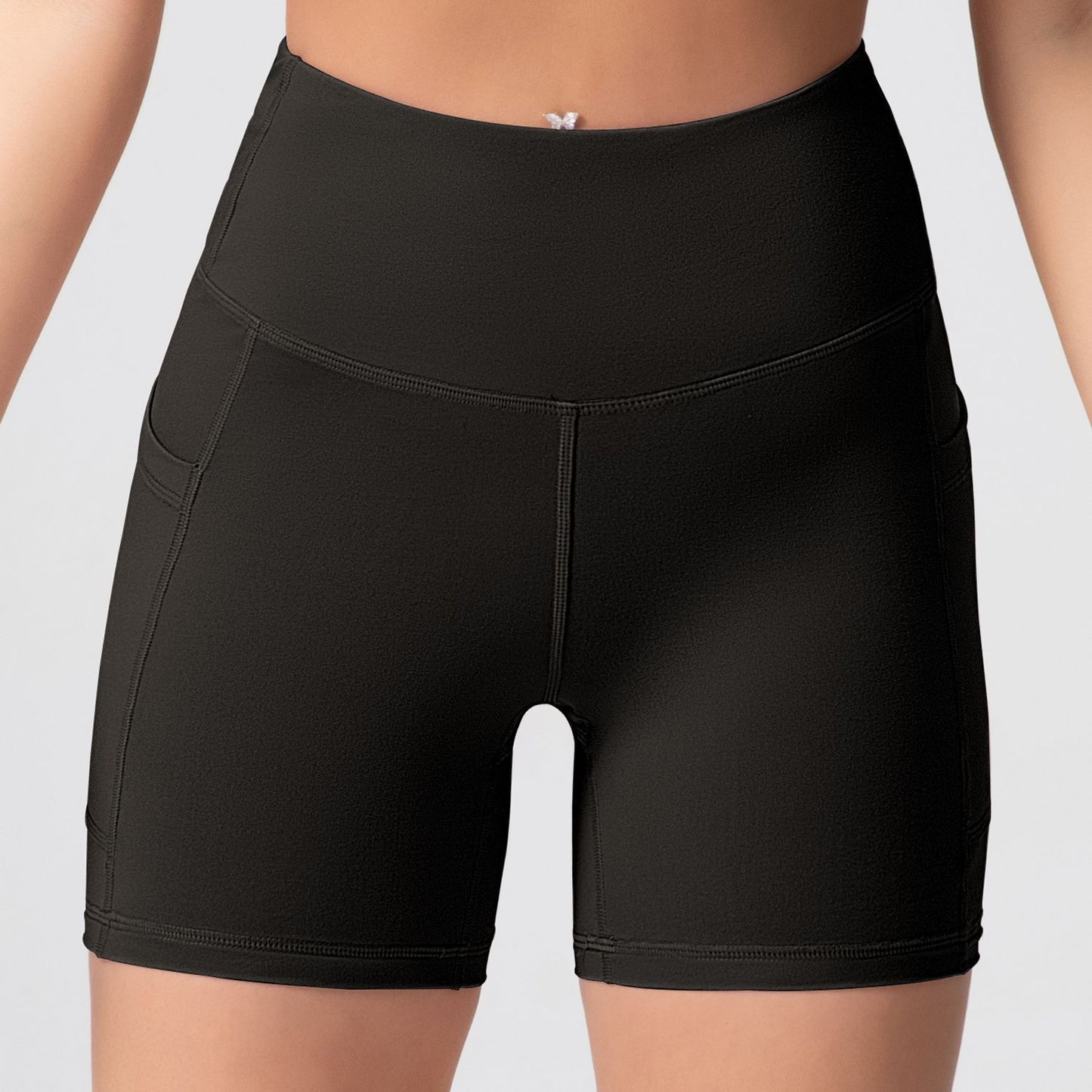 Womens Stylish Sexy High-waisted Cropped Pants That Create A Slimming Look