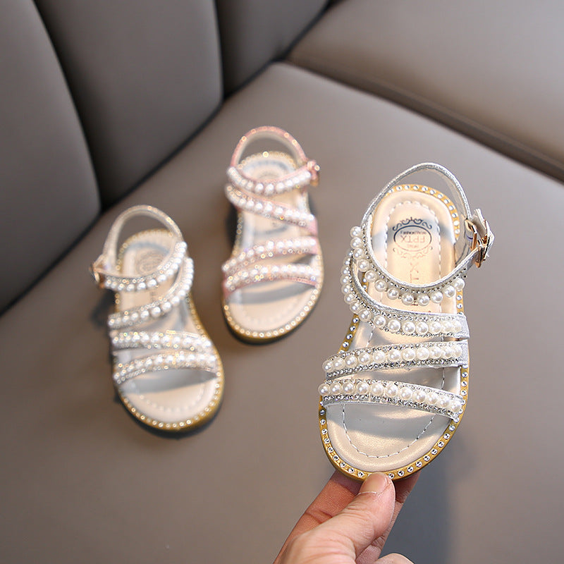 Girl Sandals Korean Version Of The Little Girl