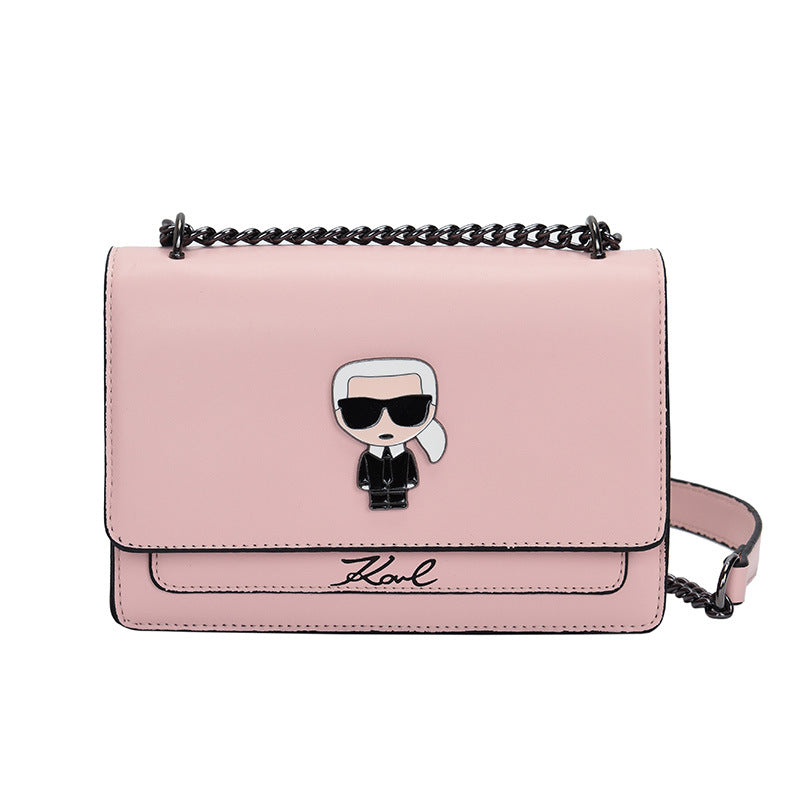 Fashion Chain One-shoulder Small Square Bag Lock