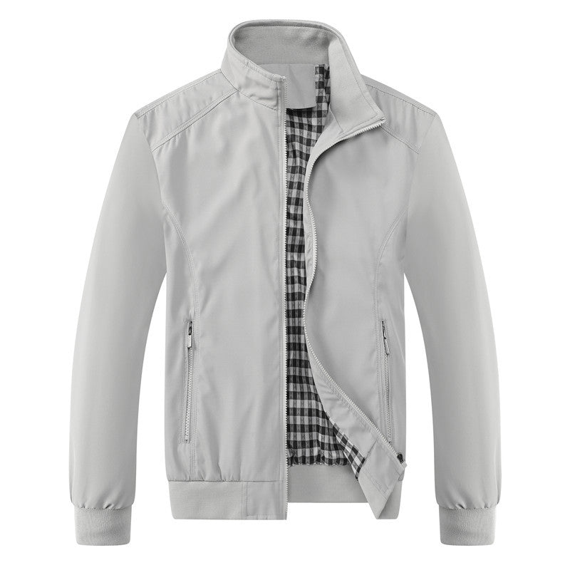 Men's Korean-style Cool Air Force Zipper Jacket