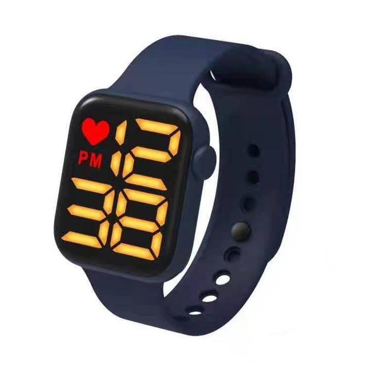 Touch Square Large Screen LED Electronic Watch