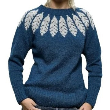Women's Round Neck Multicolor Loose Fashion Pullover Sweater