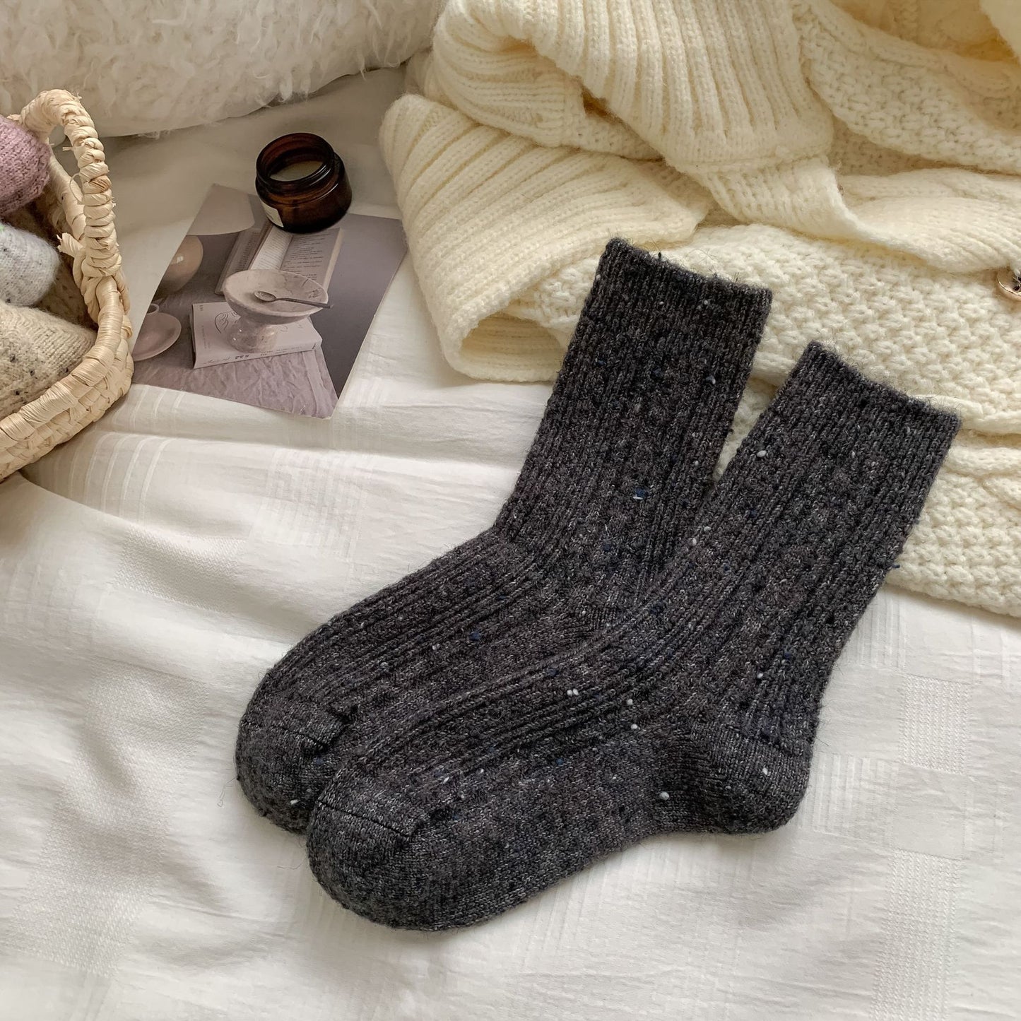 Womens Stylish Casual Knee-high Socks